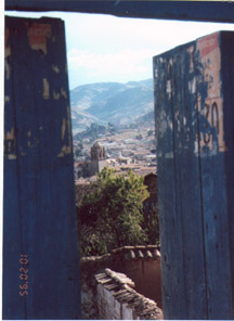 Cuzco Peru doorway