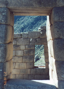 Machu Pichu ruins